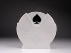 Euchre Trump Tracker Spinning Wheel for Playing Card Heart Diamond Spad Club Symbols Smooth Felt Glide White or Black for Card Player Gift