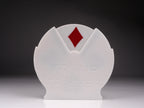 Euchre Trump Tracker Spinning Wheel for Playing Card Heart Diamond Spad Club Symbols Smooth Felt Glide White or Black for Card Player Gift