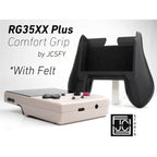 Felt Anbernic RG35XX Plus Grip Comfort Grip Ergonomic Design High Quality Smooth Attachment Handle Gaming Accessory for RG35 Anbernic - Blue