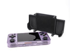 Felt Anbernic RG35XX-H Slim Grip 2-in-1 Reversible Screen Cover Slim Grip Case Felt Wrapped Ergonomic RG35X Handheld 2n1 RG35 Deluxe - Brown