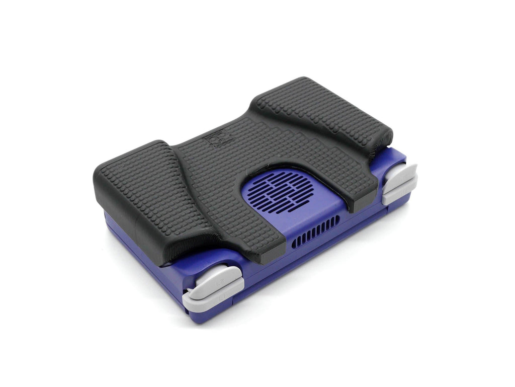Felt Retroid Flip 2 Grip Snap-on Slim Comfort Grip Case with Felt Wrap Ergonomic RP Flip 2 Handheld Deluxe | Fits Official Flip 2 Carry Case - Light Blue