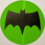 Rare Vintage 1960s Batman Signal Sticker Unleashed