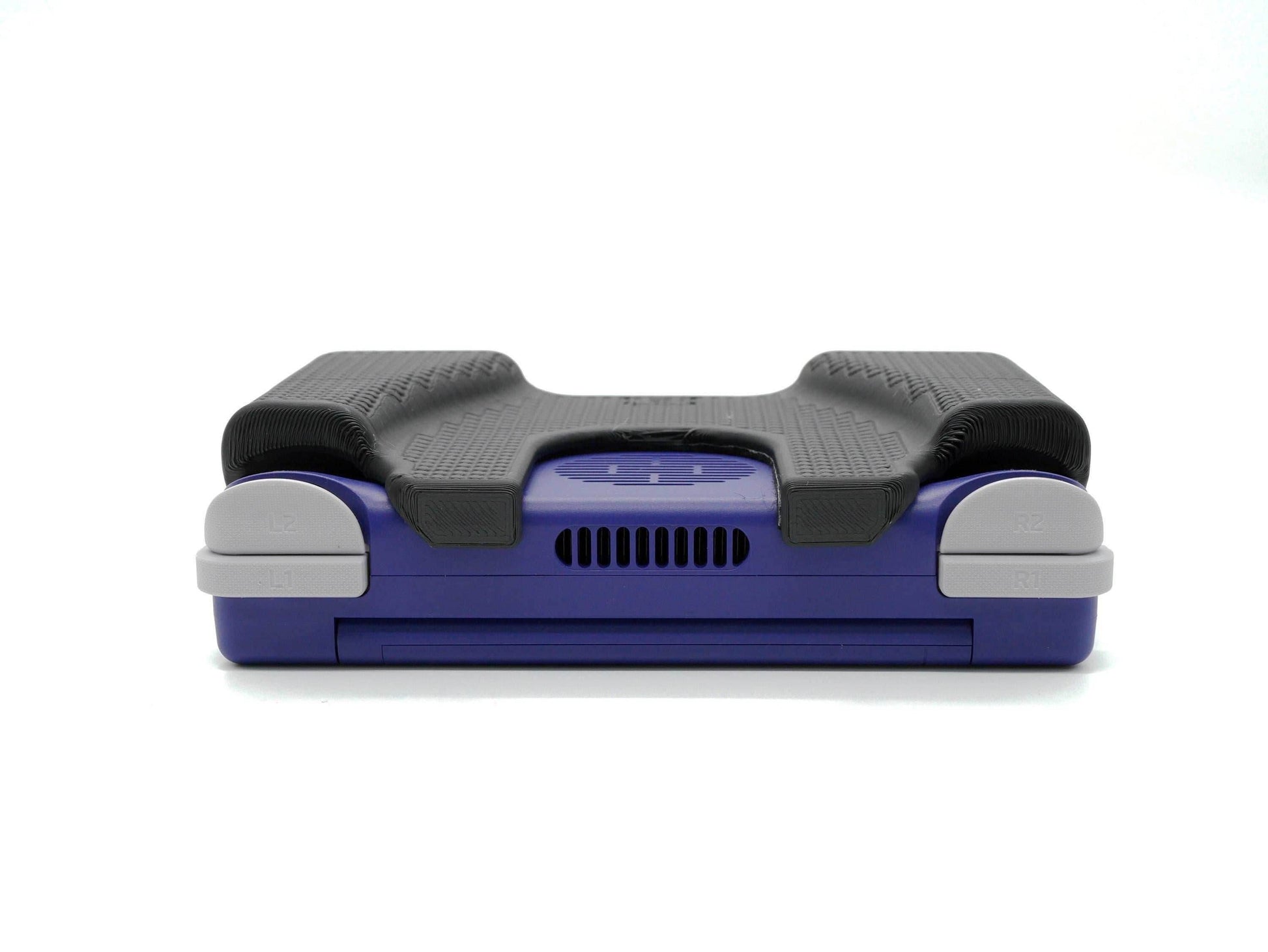 Felt Retroid Flip 2 Grip Snap-on Slim Comfort Grip Case with Felt Wrap Ergonomic RP Flip 2 Handheld Deluxe | Fits Official Flip 2 Carry Case - Light Blue