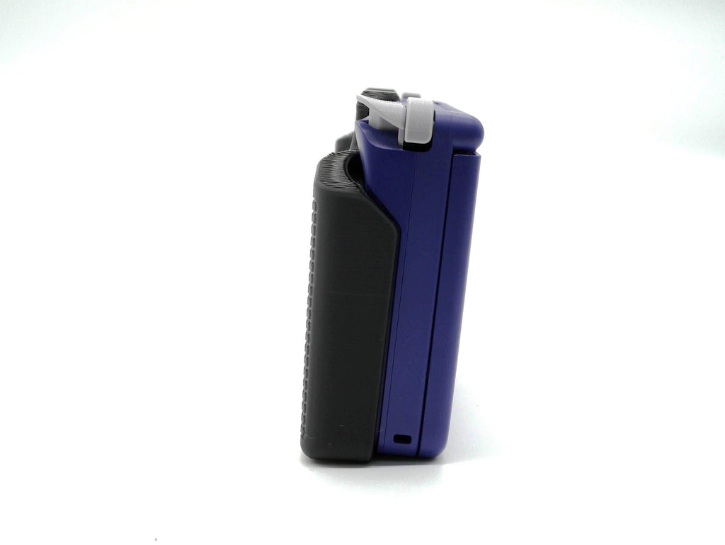 Felt Retroid Flip 2 Grip Snap-on Slim Comfort Grip Case with Felt Wrap Ergonomic RP Flip 2 Handheld Deluxe | Fits Official Flip 2 Carry Case - Light Blue