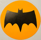 Rare Vintage 1960s Batman Signal Sticker Unleashed