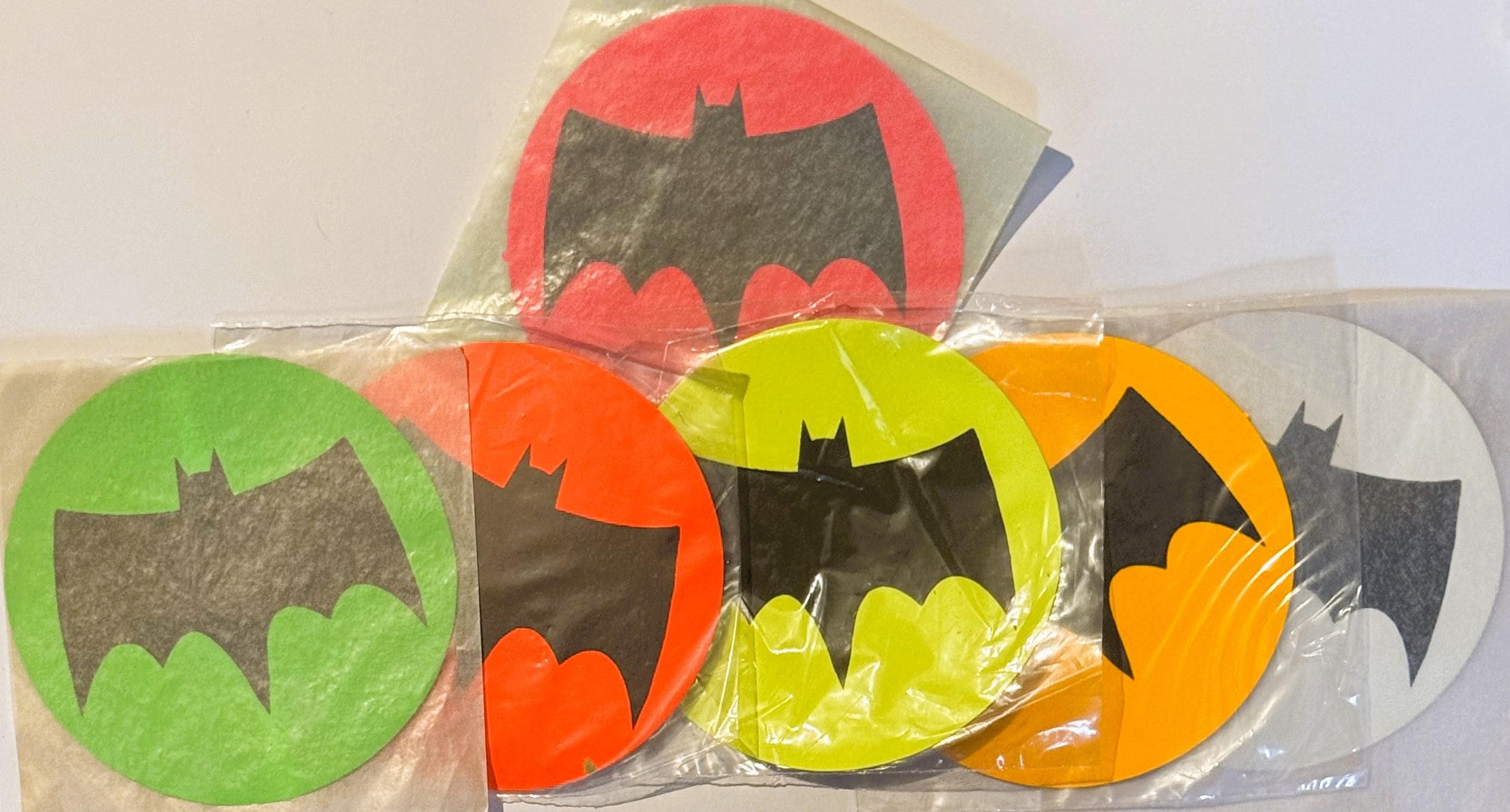 Rare Vintage 1960s Batman Signal Sticker Unleashed