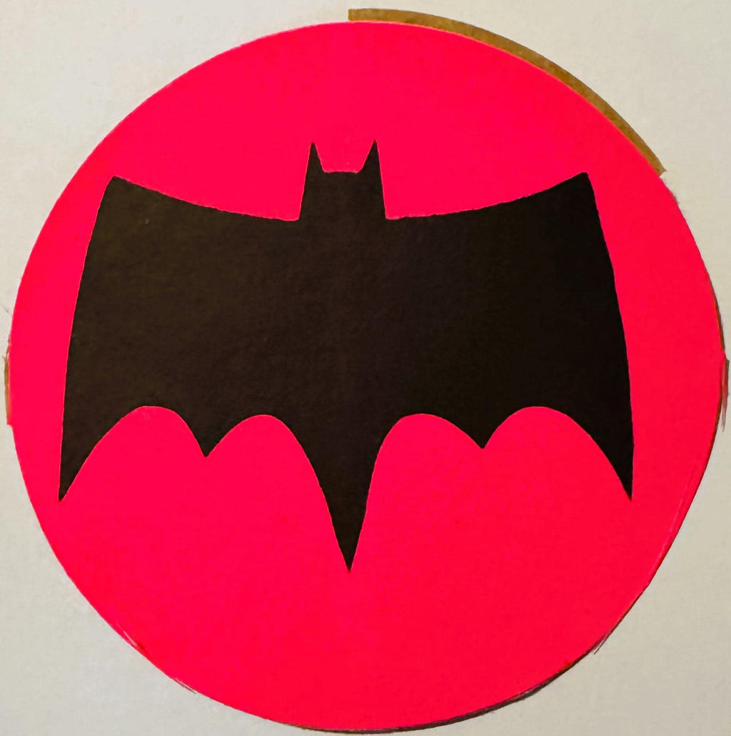 Rare Vintage 1960s Batman Signal Sticker Unleashed