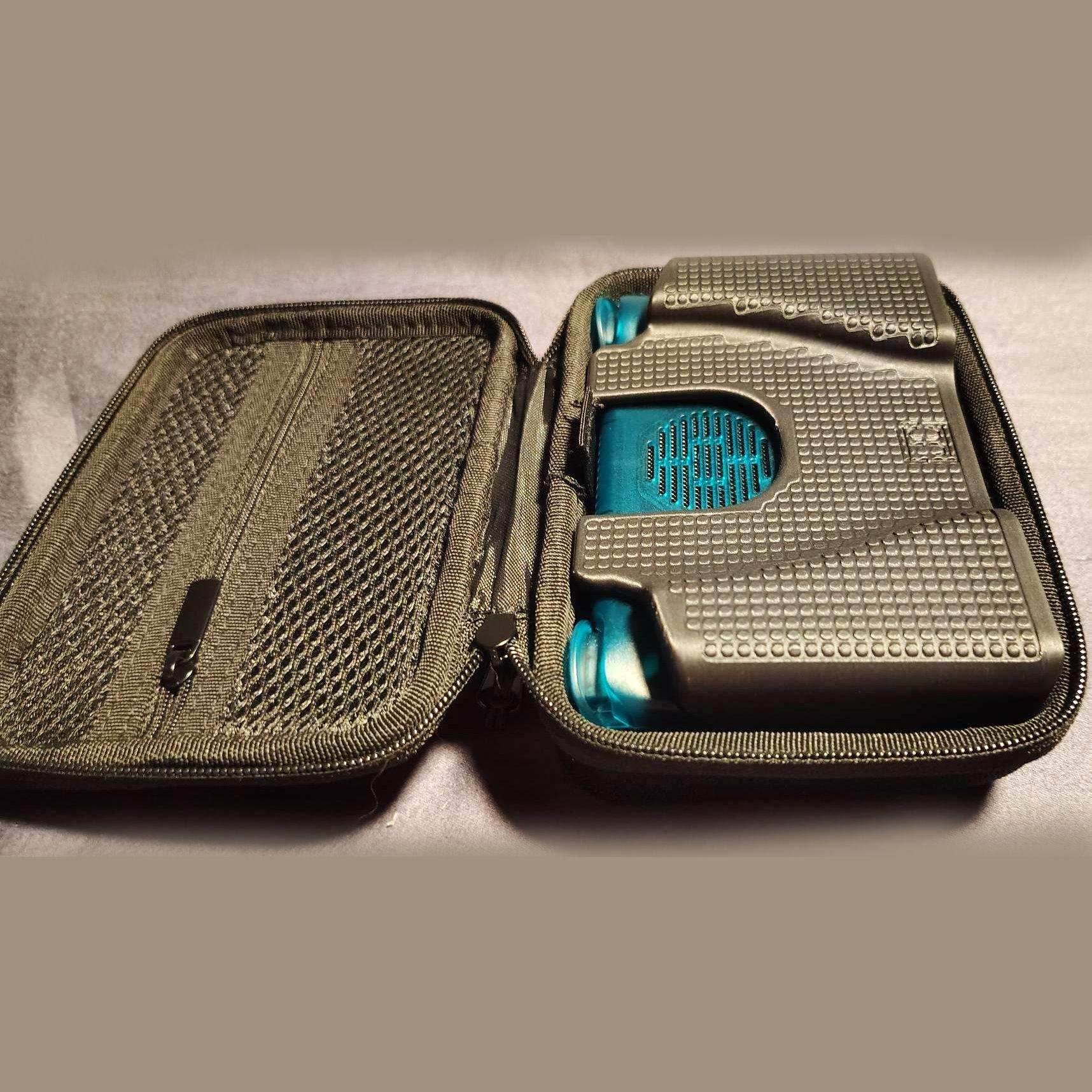 Felt Retroid Flip 2 Grip Snap-on Slim Comfort Grip Case with Felt Wrap Ergonomic RP Flip 2 Handheld Deluxe | Fits Official Flip 2 Carry Case - Light Blue