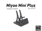 Display Stand for Miyoo Mini Plus MMP + with Charging Space | Dock Shelf Unit Gaming Retro Device Compatible with JCSFY Grips - Black