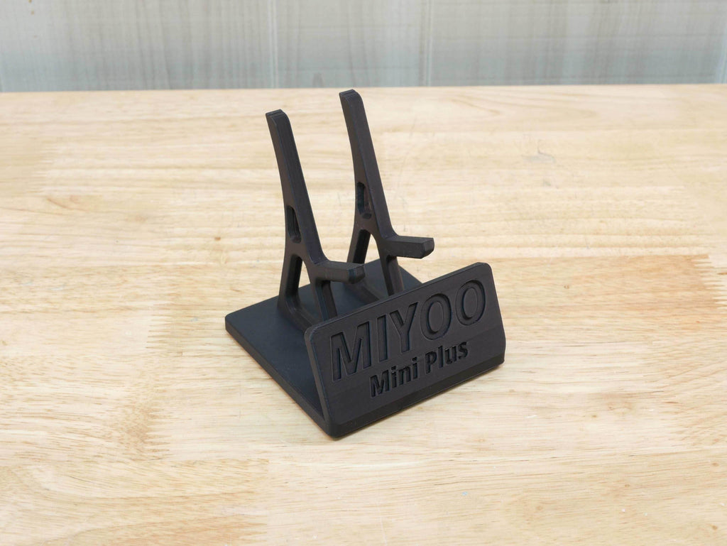 Display Stand for Miyoo Mini Plus MMP + with Charging Space | Dock Shelf Unit Gaming Retro Device Compatible with JCSFY Grips - Black