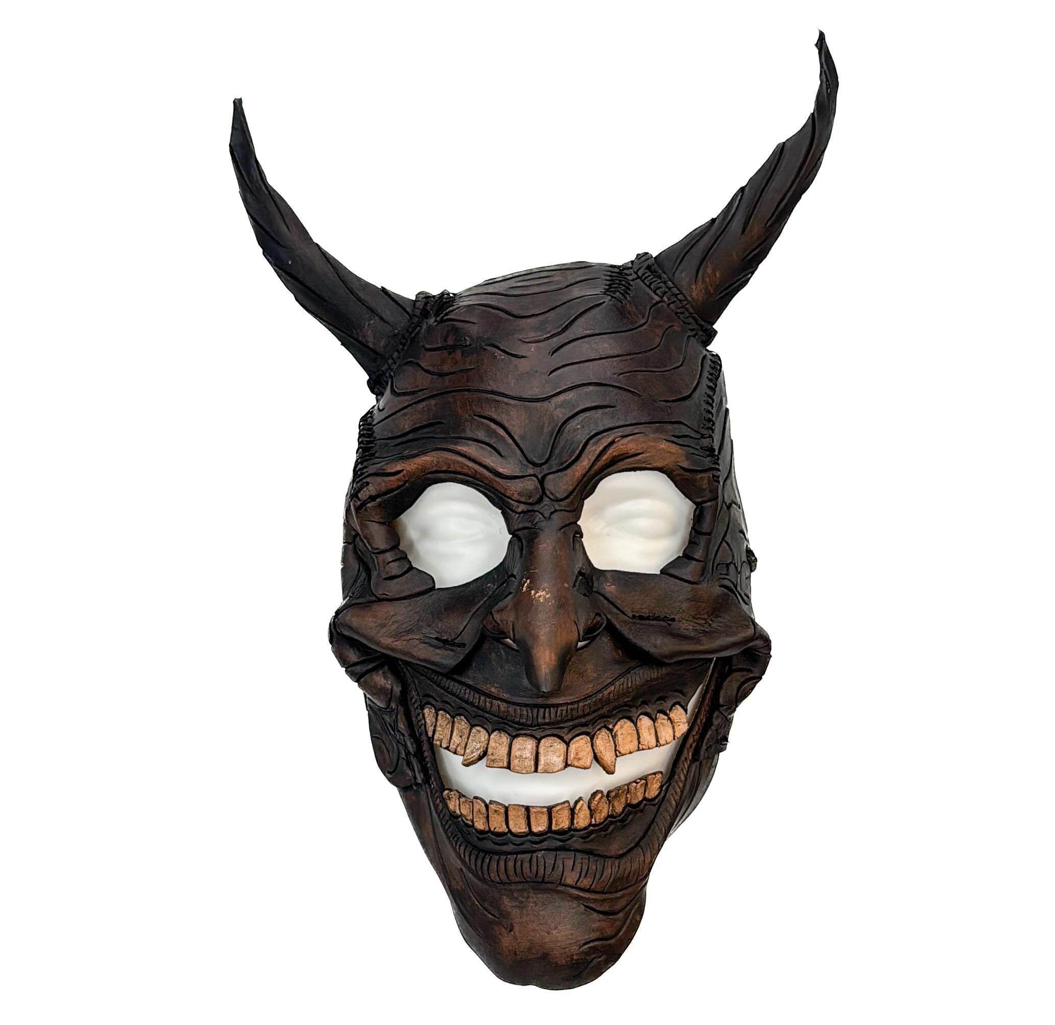 Maniacal Demon - Handmade Mask for Halloween, Performance or Cosplay Costume - 
