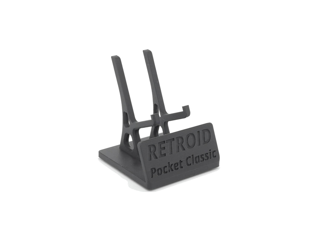 Display Stand for Retroid Pocket Classic with Charging Space | Dock Shelf Unit Gaming Retro Device Compatible with JCSFY Grips - Black