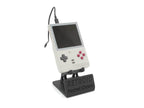 Display Stand for Retroid Pocket Classic with Charging Space | Dock Shelf Unit Gaming Retro Device Compatible with JCSFY Grips - Black
