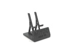 Display Stand for Miyoo mini V4 MMV4 with Charging Space | Dock Shelf Unit Gaming Retro Device Compatible with JCSFY Grips - Black
