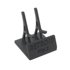 Display Stand for Retroid Flip 2 RFLIP2 RFLIP with Charging Space | Dock Shelf Unit Gaming Retro Device Compatible with JCSFY Grips - Black