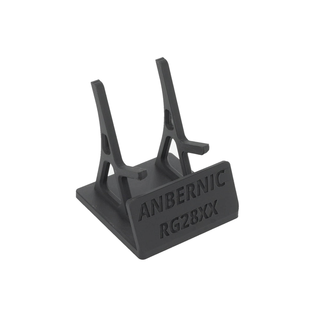 Display Stand for RG28XX Anbernic 28XX with Charging Space | Dock Shelf Unit Gaming Retro Device Compatible with JCSFY Grips - Black