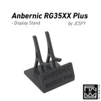 Display Stand for RG35XX Plus Anbernic 35XX with Charging Space | Dock Shelf Unit Gaming Retro Device Compatible with JCSFY Grips - Black