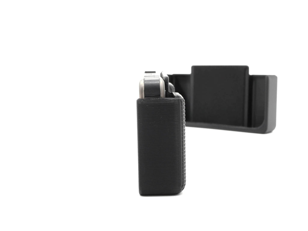 2-n-1 Grip for PowKiddy RGB10X Reversible Screen Cover Slim Grip Felt Screen Protector Gaming Handheld Protection with Fun Textured Pattern - White
