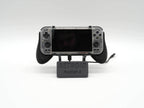 Display Stand for Retroid Pocket 4 / 4 Pro with Charging Space | Dock Shelf Unit Gaming Retro Device Compatible with JCSFY Grips - Black / Retroid Pocket 4