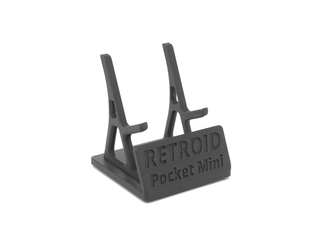 Display Stand for RPMini Retroid Pocket Mini with Charging Space | Dock Shelf Unit Gaming Retro Device Compatible with JCSFY Grips - Black