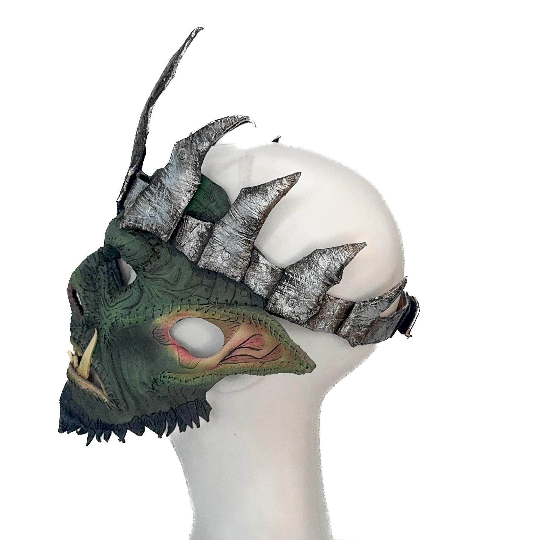 Goblin King - Handmade Mask for Halloween, Performance or Cosplay Costume - 