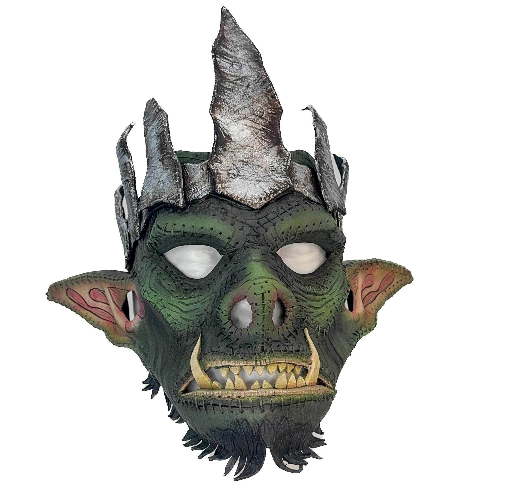 Goblin King - Handmade Mask for Halloween, Performance or Cosplay Costume - 
