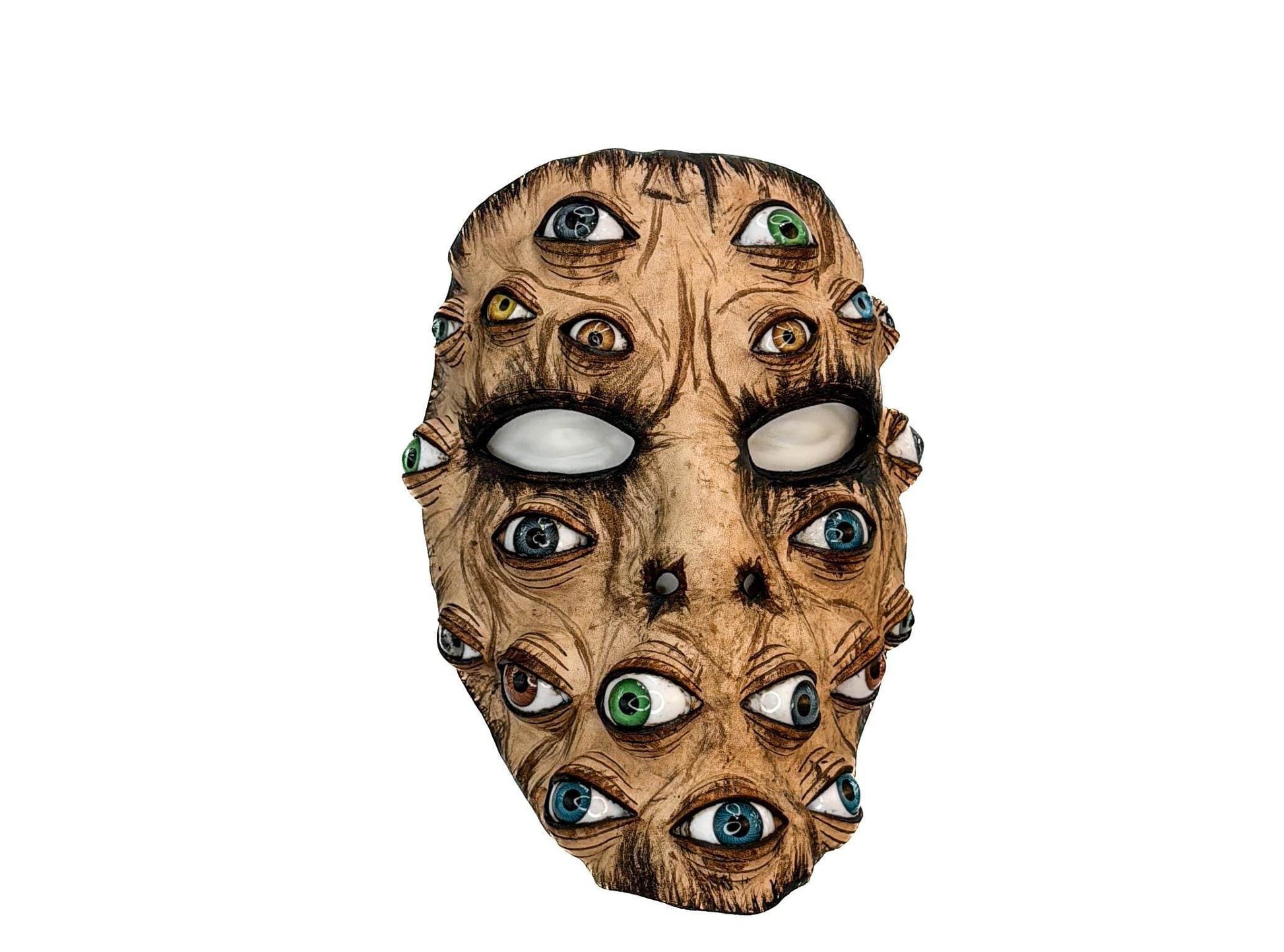 Many Eyes - Handmade Mask for Halloween, Performance or Cosplay Costume - 