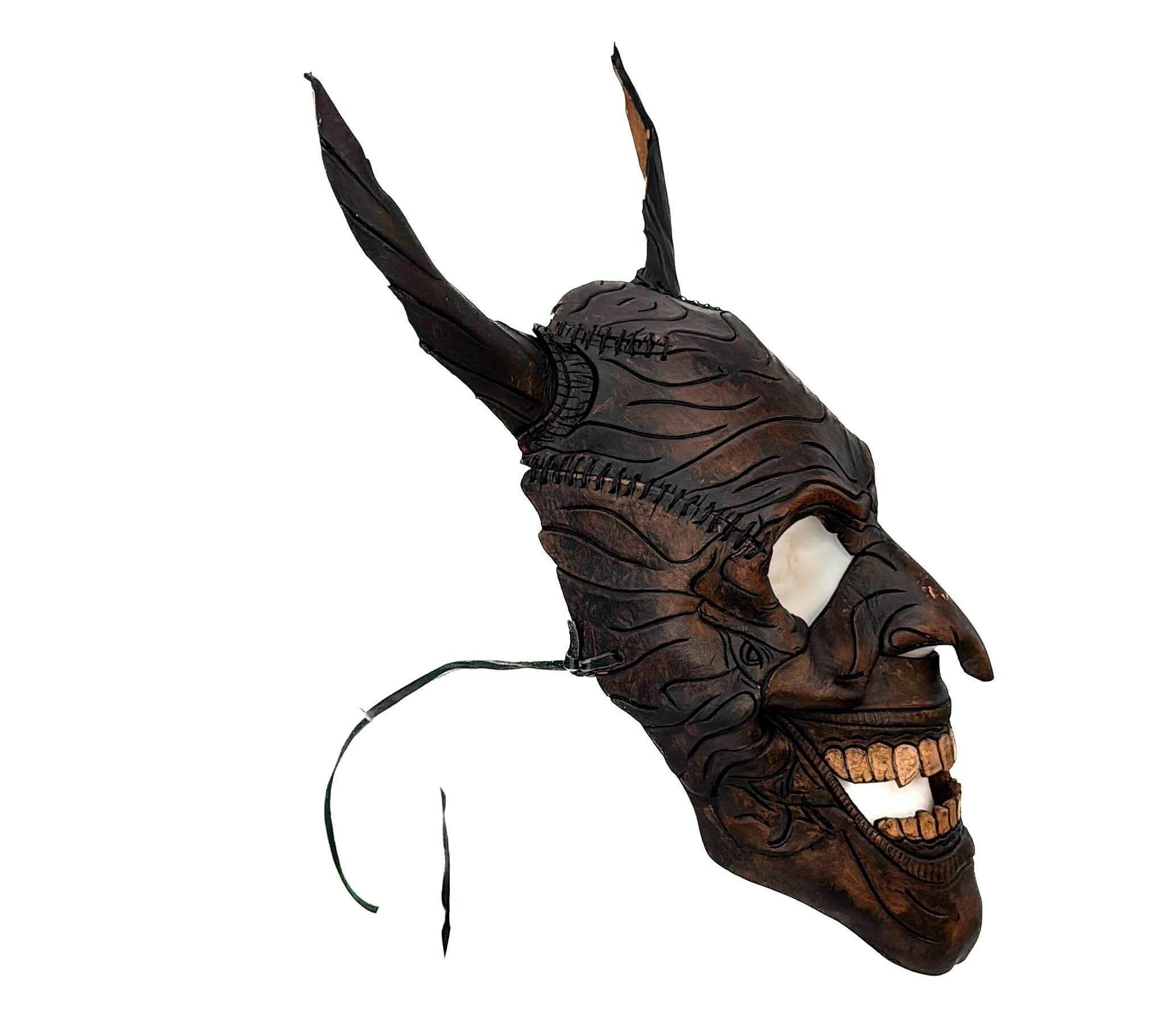 Maniacal Demon - Handmade Mask for Halloween, Performance or Cosplay Costume - 