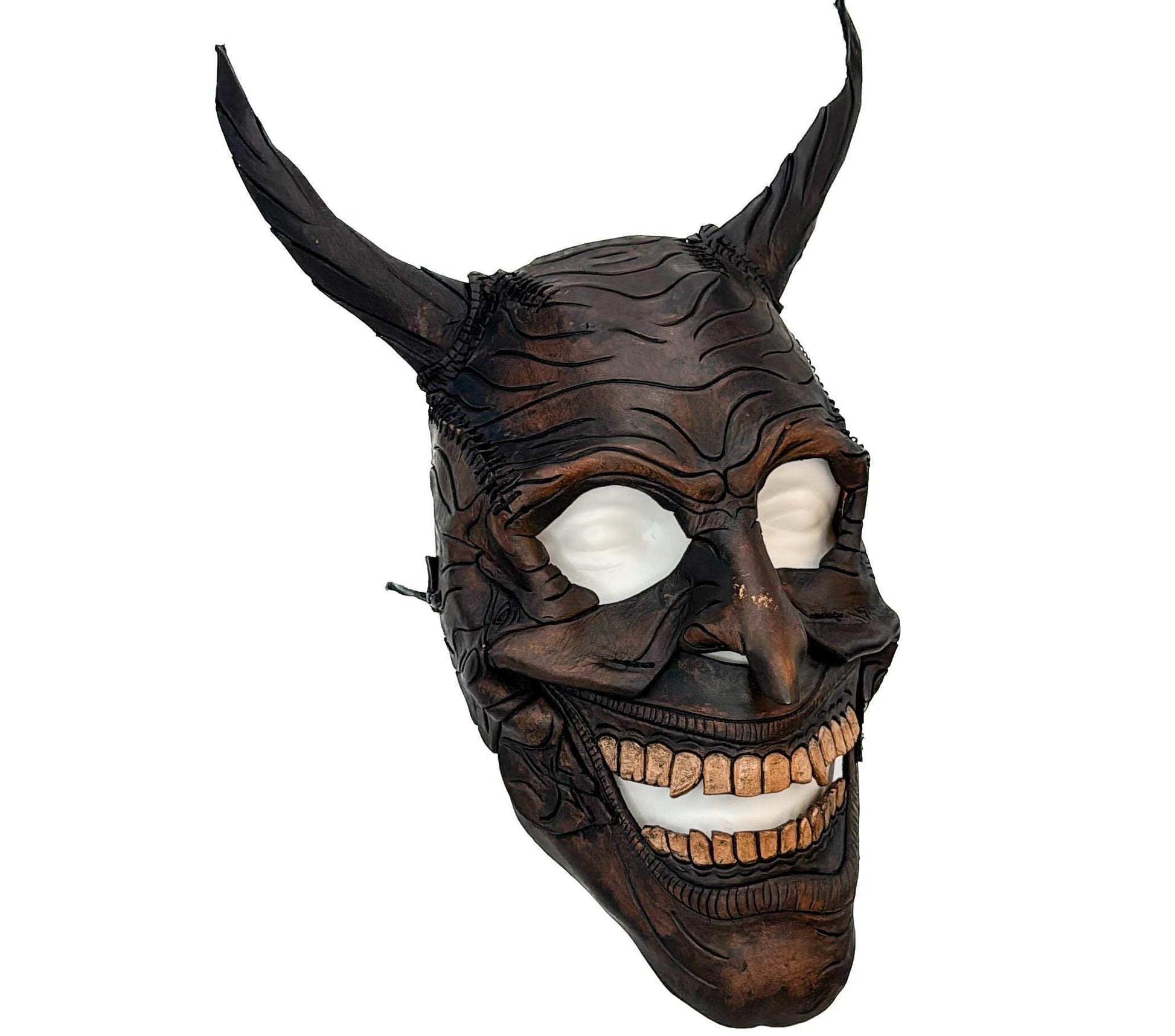 Maniacal Demon - Handmade Mask for Halloween, Performance or Cosplay Costume - 