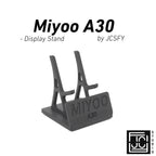 Display Stand for Miyoo A30 with Charging Space | Dock Shelf Unit Gaming Retro Device Compatible with JCSFY Grips - Black