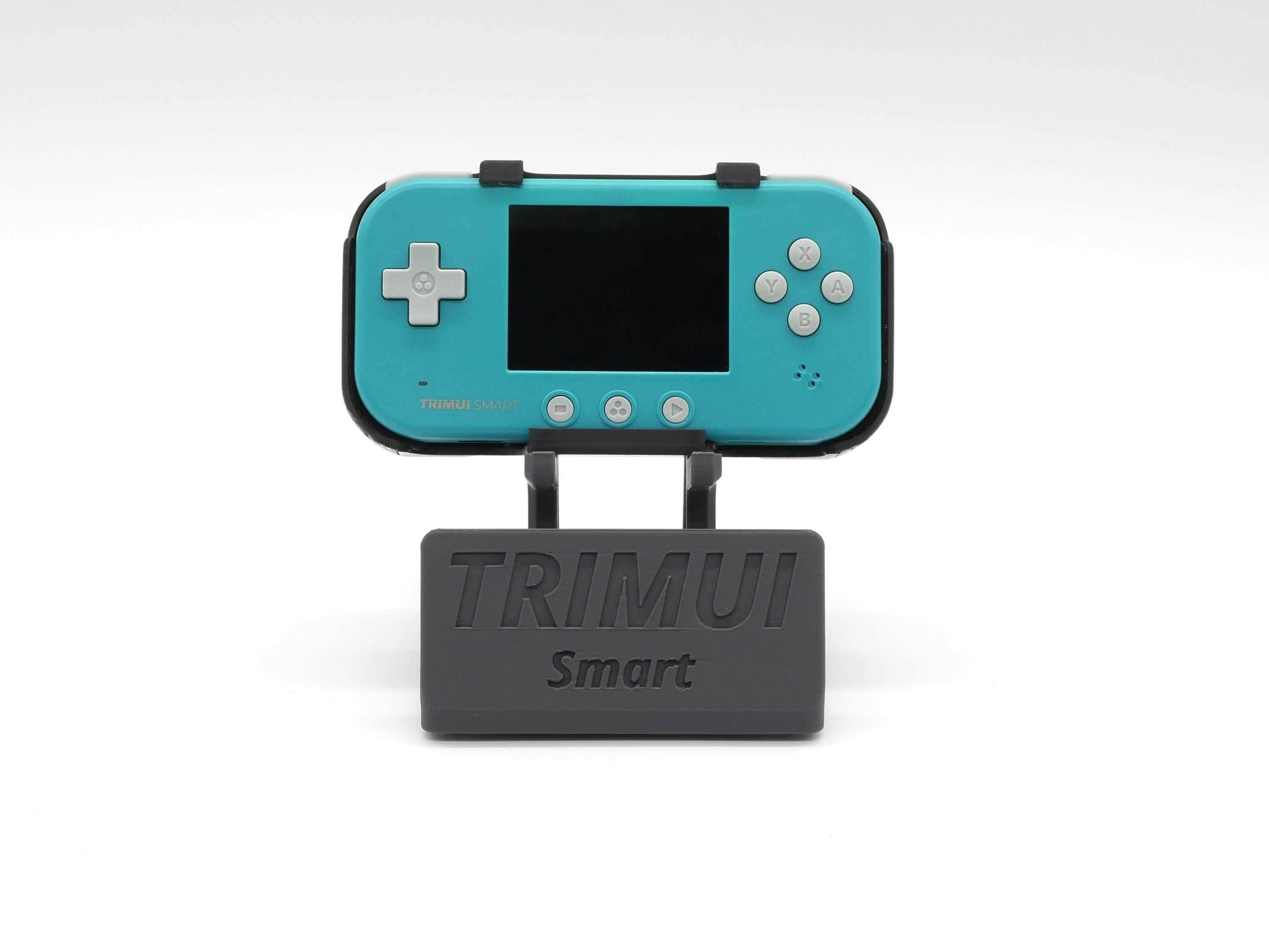 Display Stand for TrimUI Smart with Charging Space | Dock Shelf Unit Gaming Retro Device Compatible with JCSFY Grips - Black