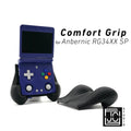 Comfort Grip for RG34XX SP by JCSFY Textured Handles Black Anbernic SP Hand Held Thick Color | Slots Into Mobile Gaming Device - Brown