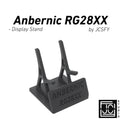 Display Stand for RG28XX Anbernic 28XX with Charging Space | Dock Shelf Unit Gaming Retro Device Compatible with JCSFY Grips - Black