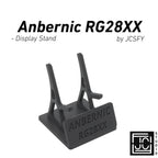 Display Stand for RG28XX Anbernic 28XX with Charging Space | Dock Shelf Unit Gaming Retro Device Compatible with JCSFY Grips - Black