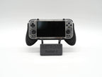 Display Stand for Retroid Pocket 4 / 4 Pro with Charging Space | Dock Shelf Unit Gaming Retro Device Compatible with JCSFY Grips - Black / Retroid Pocket 4