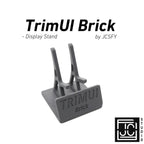Display Stand for TrimUI Brick TRIM UI with Charging Space | Dock Shelf Unit Gaming Retro Device Compatible with JCSFY Grips - Black