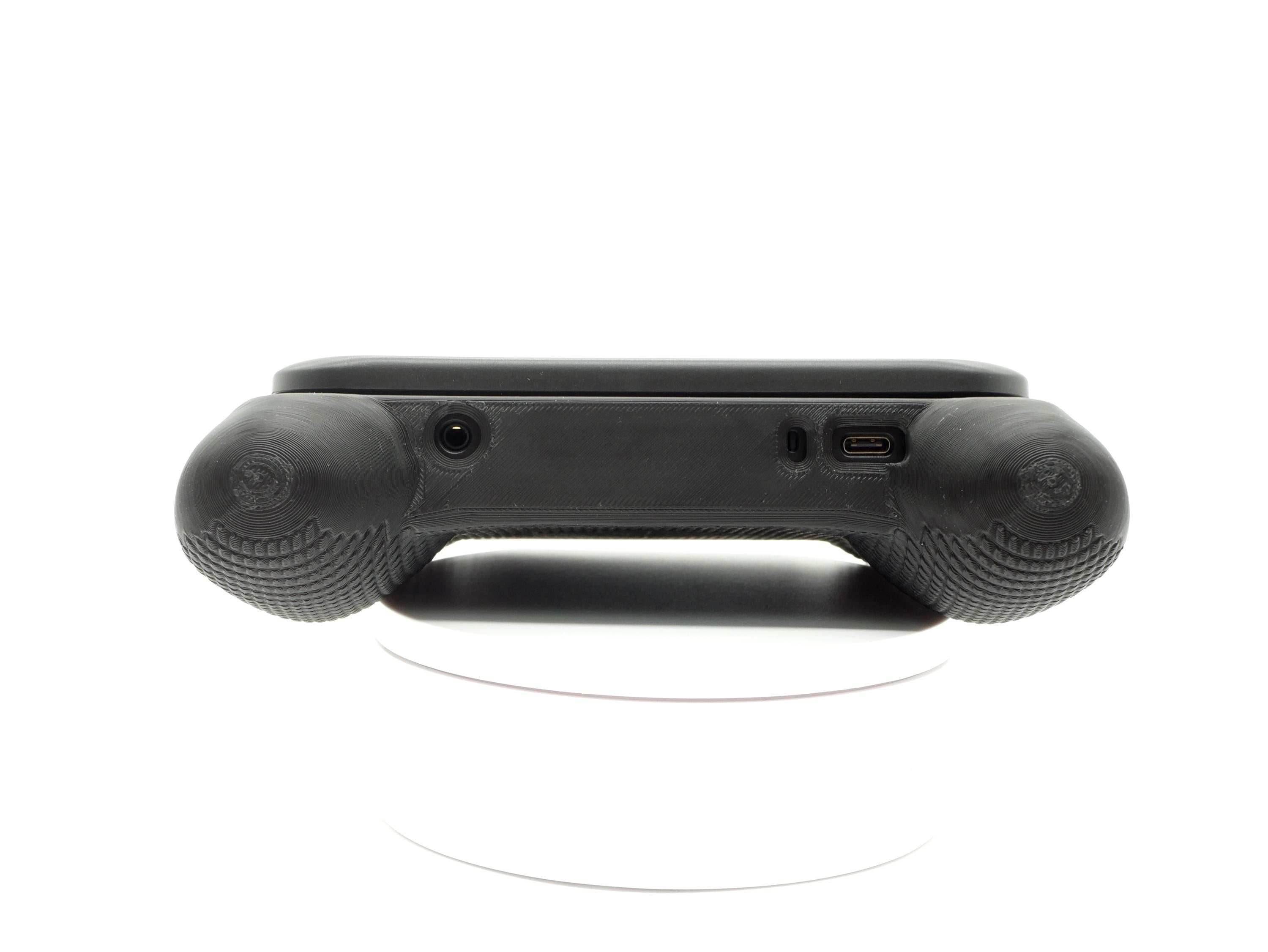 Felt Comfort Grip for Anbernic RG Slide Thick Comfort Grip with Felt Wrap Ergonomic RG-Slide Handheld Deluxe - Black