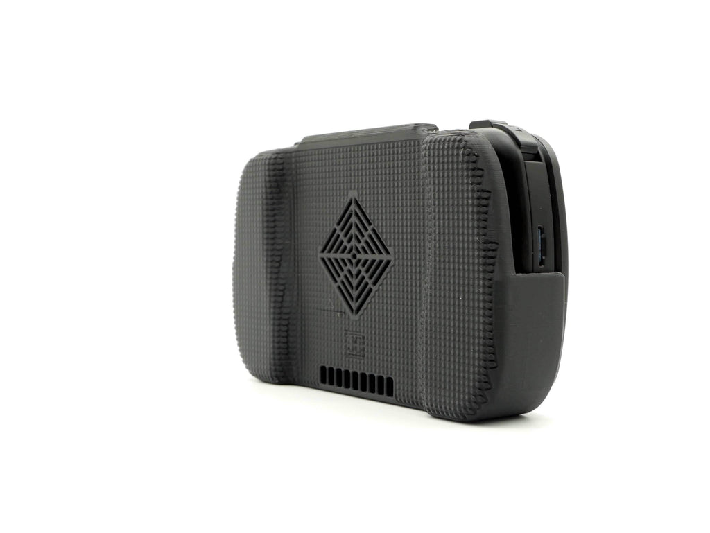 Felt Slim Grip for Anbernic RG Slide Slim Comfort Grip with Felt Wrap Ergonomic RG-Slide Handheld Deluxe - Black
