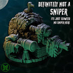 3d Printed Pirate Commando Sniper by Mekka Miniatures
