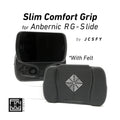 Felt Slim Grip for Anbernic RG Slide Slim Comfort Grip with Felt Wrap Ergonomic RG-Slide Handheld Deluxe - Black