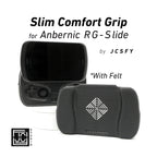 Felt Slim Grip for Anbernic RG Slide Slim Comfort Grip with Felt Wrap Ergonomic RG-Slide Handheld Deluxe - Black