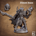 Ildamos Halfblood (Male Tiefling Battlemage) - With Horns