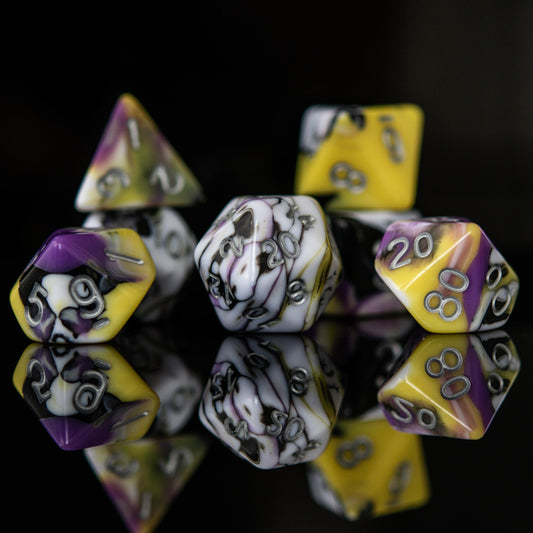 Illusion Acrylic Dice Set