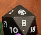 D20 Stress Ball - Black