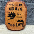 When the DM smiles - 