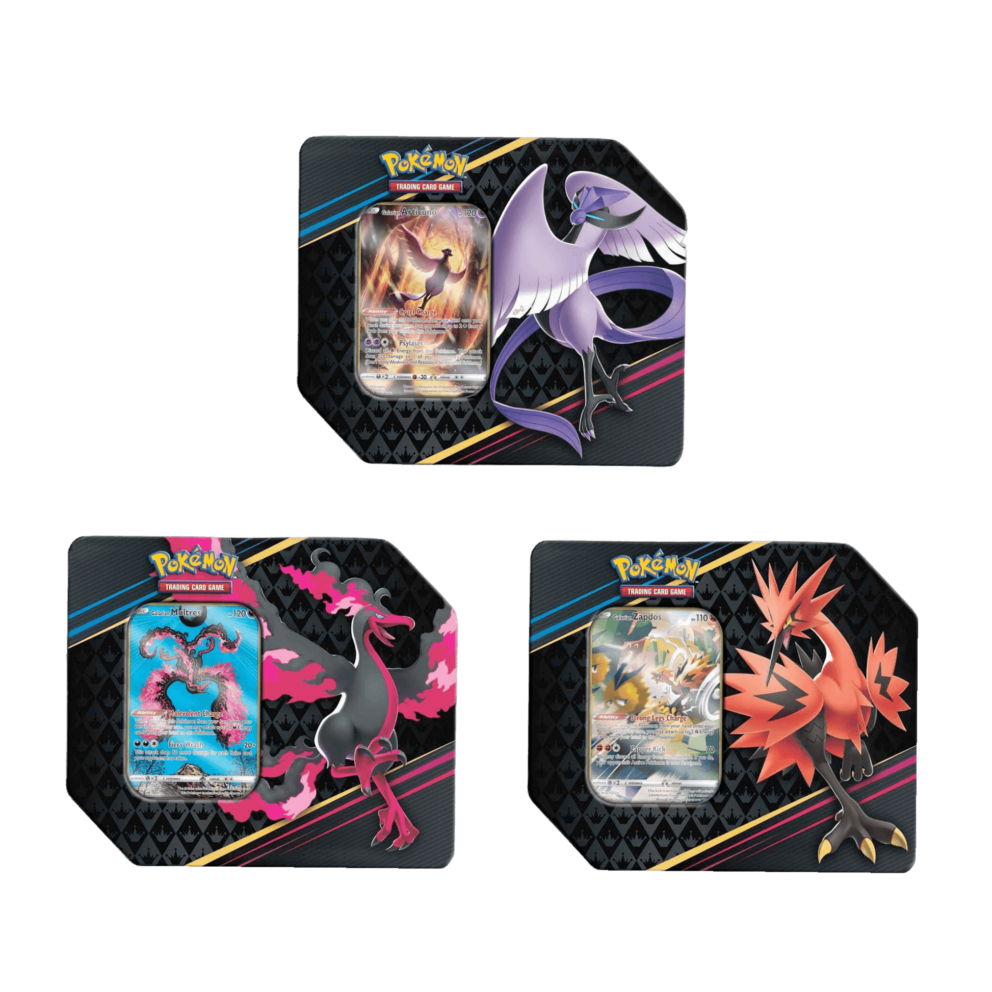 Pokemon Crown Zenith Legendary Bird Tin | New - Galarian Articuno