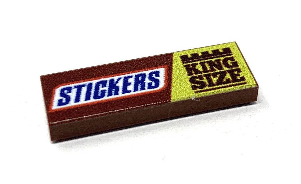 Stickers Candy (King Size) - B3 Customs® Printed 1x3 Tile - 