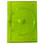 XBOX 360 Translucent Green Video Game Replacement Shell Storage Case - 