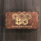 Catan Game Set Wood Box - Trade Build Settle
