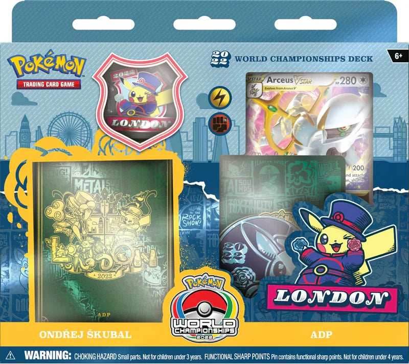 Pokemon TCG World Championship 2022 London Deck | New - ADP